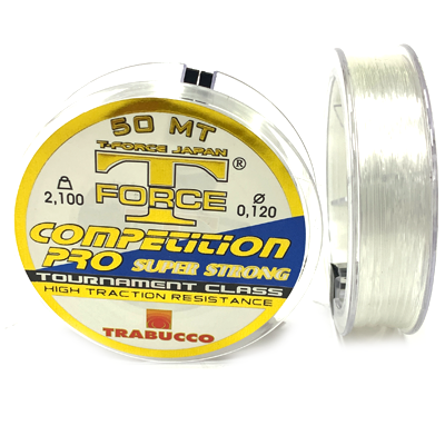 Леска TRABUCCO T-FORCE Competition Pro Super Strong 0.120мм 50м Леска TRABUCCO T-FORCE Competition Pro Super Strong 0.120мм 50м