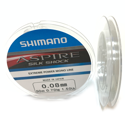 Леска Shimano Aspire Silk Shok 0.08мм 50м Леска Shimano Aspire Silk Shok 0.08мм 50м