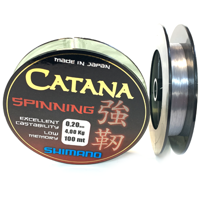 Леска Shimano Catana Spinning 0.20мм 100м Леска Shimano Catana Spinning 0.20мм 100м