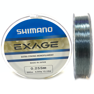 Леска Shimano EXAGE 0.255мм 300м
