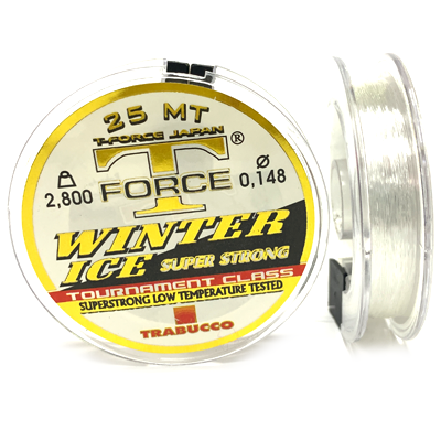 Леска TRABUCCO T-FORCE Winter Ice 0.148мм 25м Леска TRABUCCO T-FORCE Winter Ice 0.148мм 25м
